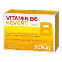 VITAMIN B6 HEVERT Comprimidos, 200 unidades