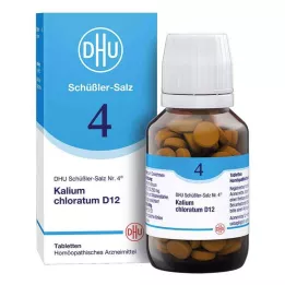 BIOCHEMIE DHU 4 comprimidos de Kalium chloratum D 12, 200 unidades