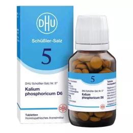 BIOCHEMIE DHU 5 comprimidos de Kalium phosphoricum D 6, 200 unidades