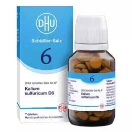 BIOCHEMIE DHU 6 comprimidos de Kalium sulfuricum D 6, 200 unidades