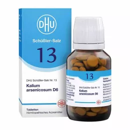 BIOCHEMIE DHU 13 comprimidos de arsenicosum de potássio D 6, 200 unidades