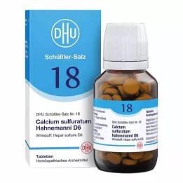 BIOCHEMIE DHU 18 Cálcio sulfurato D 6 comprimidos, 200 unidades