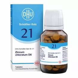 BIOCHEMIE DHU 21 comprimidos de Zincum chloratum D 6, 200 unidades