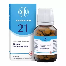BIOCHEMIE DHU 21 Zincum chloratum D 12 comprimidos, 200 unid