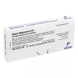 HEPAR MAGNESIUM D 6 ampolas, 8X1 ml