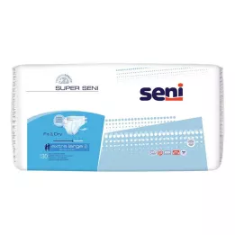 SUPER SENI Cuecas para incontinência para adultos tamanho 4 XL, 30 peças