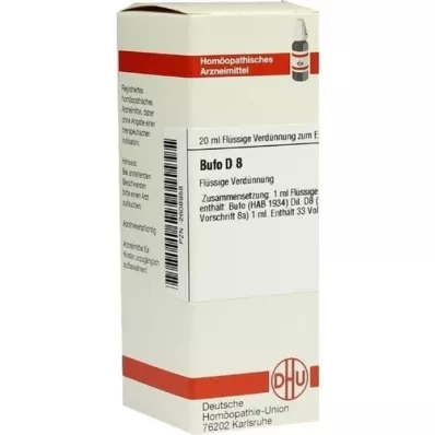 BUFO Diluição D 8, 20 ml