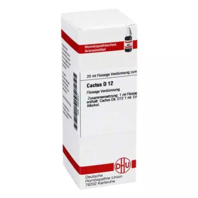 CACTUS Diluição D 12, 20 ml