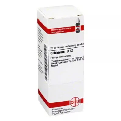 COLCHICUM Diluição D 12, 20 ml COLCHICUM Diluição D 12, 20 ml