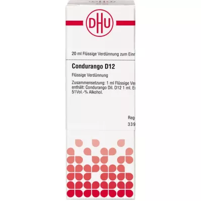 CONDURANGO Diluição D 12, 20 ml CONDURANGO Diluição D 12, 20 ml