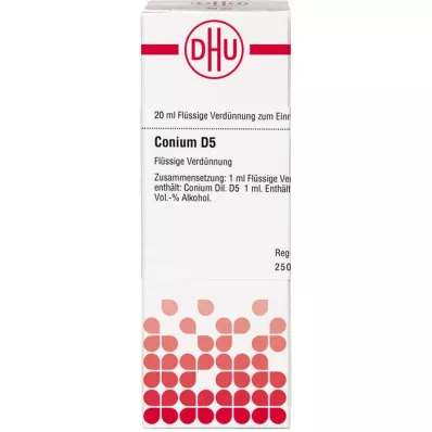 CONIUM Diluição D5, 20 ml CONIUM Diluição D5, 20 ml