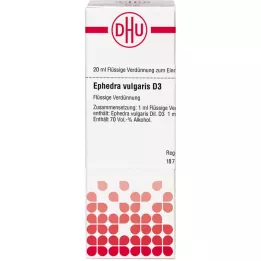 EPHEDRA VULGARIS Diluição D3, 20 ml