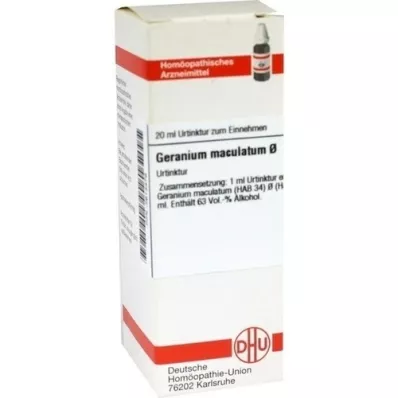 GERANIUM MACULATUM Tintura mãe, 20 ml