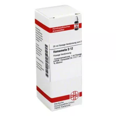 HAMAMELIS D 12 Diluição, 20 ml HAMAMELIS D 12 Diluição, 20 ml