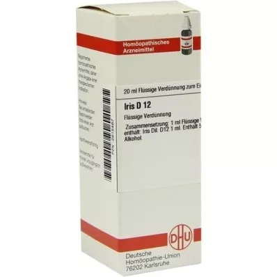 IRIS Diluição D 12, 20 ml IRIS Diluição D 12, 20 ml