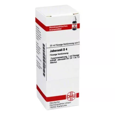 JABORANDI D 4 Diluição, 20 ml