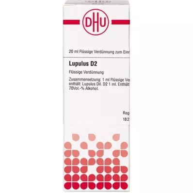 LUPULUS D 2 Diluição, 20 ml