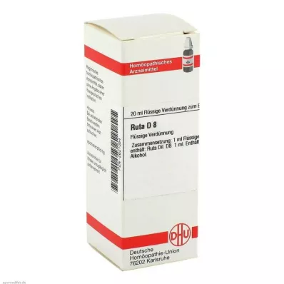 RUTA D 8 Diluição, 20 ml