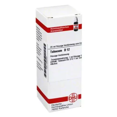 TABACUM D 12 Diluição, 20 ml