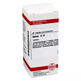 OPIUM D 12 comprimidos, 80 unidades