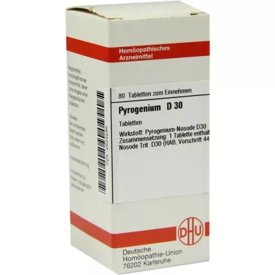 PYROGENIUM D 30 comprimidos, 80 unidades