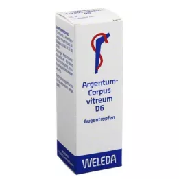 ARGENTUM CORPUS Vitreum D 6 colírio, 10 ml