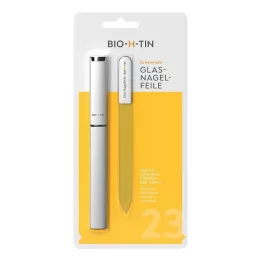 BIO-H-TIN Lima de unha de vidro, 1 unidade
