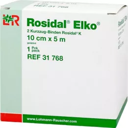 ROSIDAL Elko 10 cmx5 m bandagem curta, 2 peças