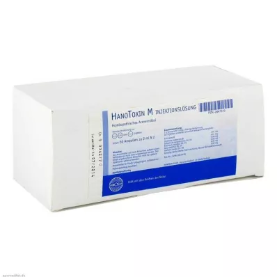 HANOTOXIN M solução injetável, 50X2 ml
