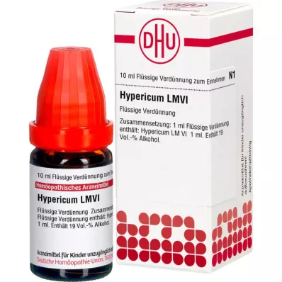 HYPERICUM LM VI Diluição, 10 ml HYPERICUM LM VI Diluição, 10 ml