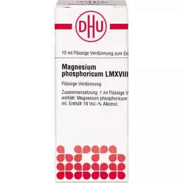 MAGNESIUM PHOSPHORICUM LM XVIII Diluição, 10 ml