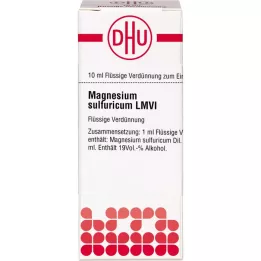 MAGNESIUM SULFURICUM LM VI Diluição, 10 ml