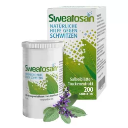 SWEATOSAN comprimidos revestidos, 200 unidades