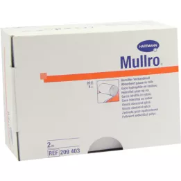 MULLRO Gaze atadura 10 cm x 2 m enrolada, 1 peça
