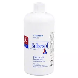 SEBEXOL Liquidum duche e banho de creme, 500 ml