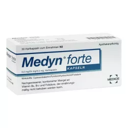 MEDYN cápsulas fortes, 30 unidades