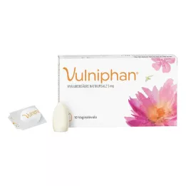 VULNIPHAN Óvulos vaginais, 10 unidades