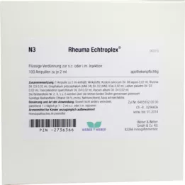 RHEUMA ECHTROPLEX Solução injetável, 100X2 ml