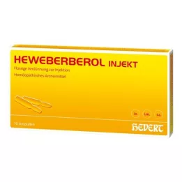 HEWEBERBEROL ampolas de injeção, 10 unidades