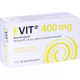EVIT 400 cápsulas moles, 60 unidades
