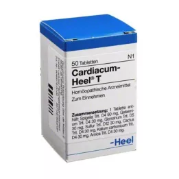 CARDIACUM Comprimidos Heel T, 50 unidades