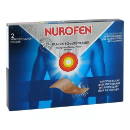 NUROFEN Adesivo analgésico de 24 horas 200 mg, 2 unidades