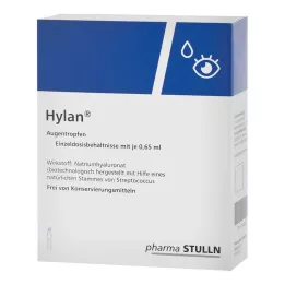 HYLAN Colírio de 0,65 ml, 60 unidades