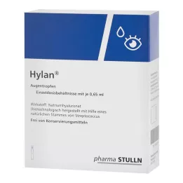 HYLAN Colírio de 0,65 ml, 120 unidades
