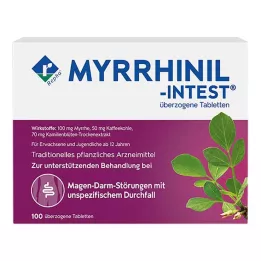 MYRRHINIL INTEST comprimidos revestidos, 100 unidades