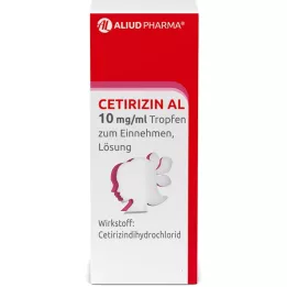CETIRIZIN AL 10 mg/ml gotas orais, 10 ml