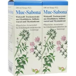 MUC SABONA Xarope, 2X100 ml