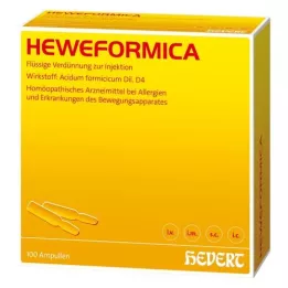 HEWEFORMICA Ampolas, 100 unidades