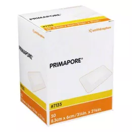 PRIMAPORE Curativo estéril de 6x8,3 cm, 50 unidades
