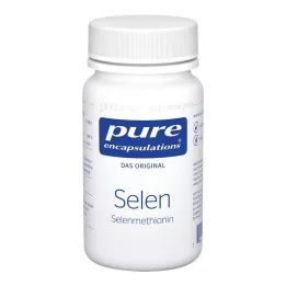 PURE ENCAPSULATIONS Cápsulas de selênio e selenometionina, 60 unidades